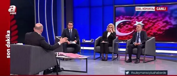 İçişleri Bakanı Süleyman Soylu ilk kez A Haber’de açıkladı! Gara’ya giden HDP’li vekil kimdi? FETÖ’nün şifreleri neler?