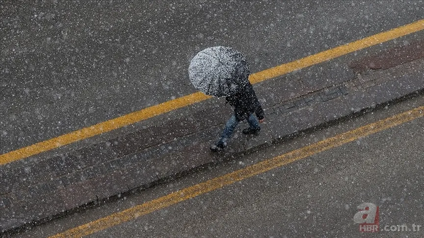 Hava durumu alarm veriyor! Balkan soğukları Türkiye’yi sardı! İstanbul'da kar yağışı başladı 9