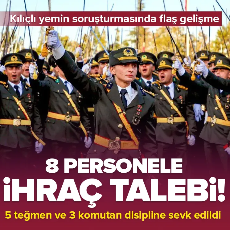 Teğmenlerin kılıçlı yemin soruşturmasında flaş gelişme!