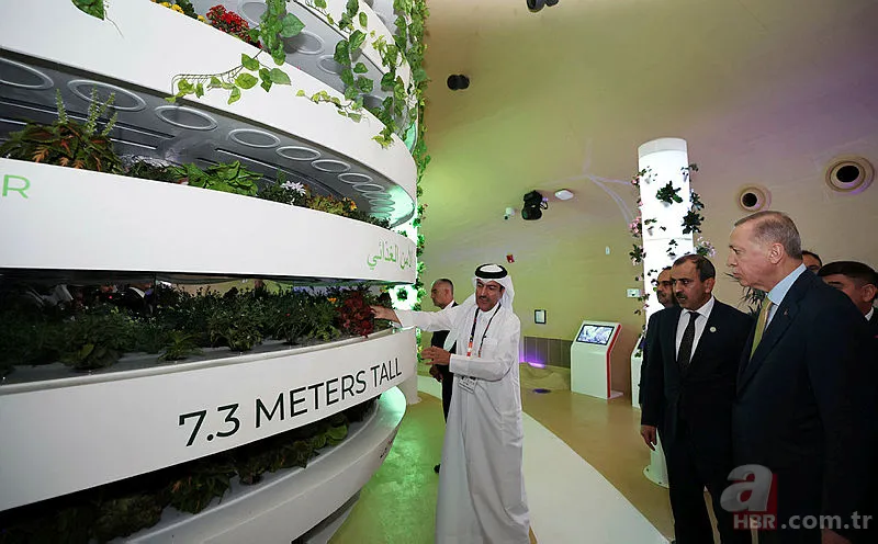 Başkan Recep Tayyip Erdoğan'dan ''EXPO 2023'' fuar alanına ziyaret! 2