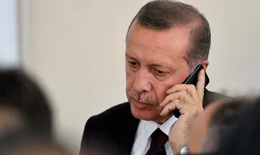 Erdoğan’dan Yılmaz’ın ailesine taziye telefonu