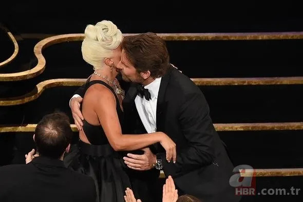 Oscar Ödül Töreni’nine Lady Gaga ile Bradley Cooper’ın sahnedeki halleri damga vurdu