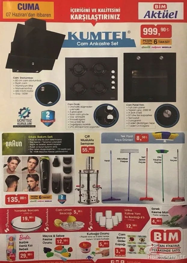BİM aktüel ürünler kataloğu 7 Haziran fırsatları tam sayfa! BİM 5 Haziran indirimli ürünler kataloğunda neler var? 9