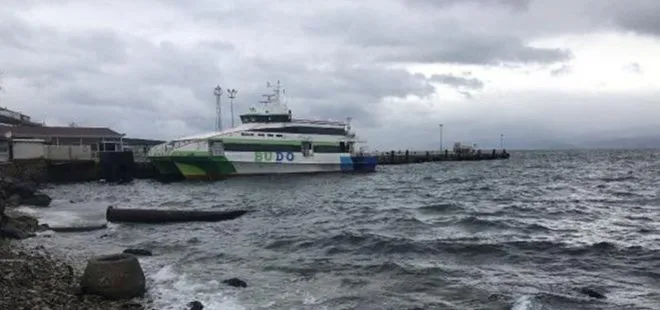 Deniz ulaşımına fırtına engeli! Bursa-İstanbul arasında yolculuk yapacaklar dikkat... BUDO seferleri iptal edildi