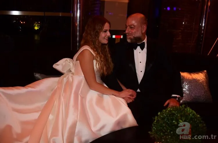 Naz Elmas Erol Özmandıracı ile görkemli düğünle evlendi 4
