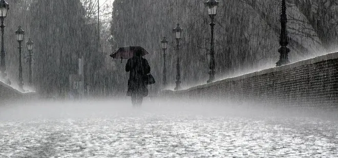 Meteoroloji’den son dakika hava durumu açıklaması! Yağışlar sürecek! İstanbul Ankara İzmir hava durumu
