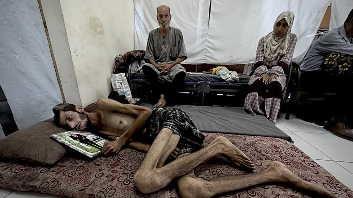 Gazze'de 8 Filistinli daha açlıkla katledildi!