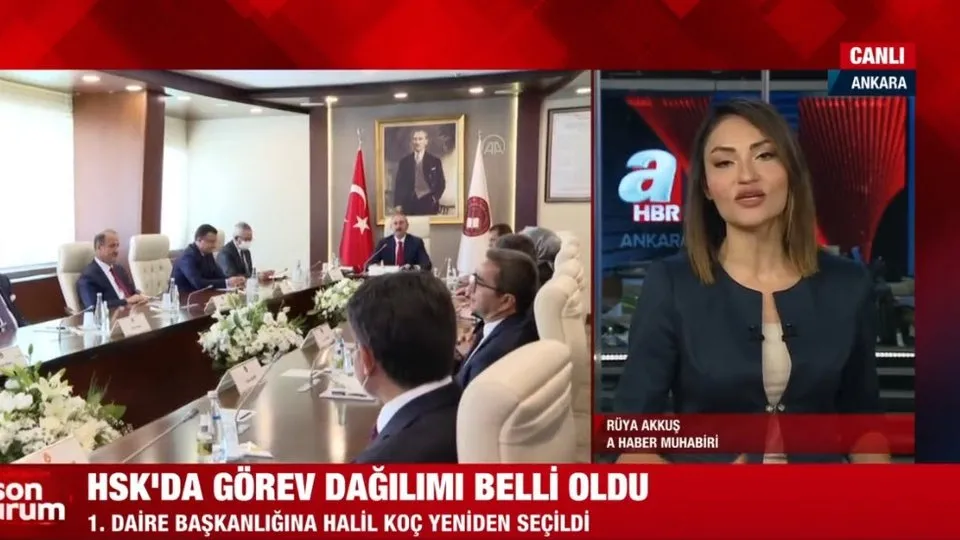 Son dakika: HSK’da görev dağılımı belli oldu! Mehmet Akif Ekinci başkanvekili olarak seçildi