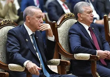 Başkan Erdoğan'dan TDT Konseyi'nde devlet başkanlarına hatıra para