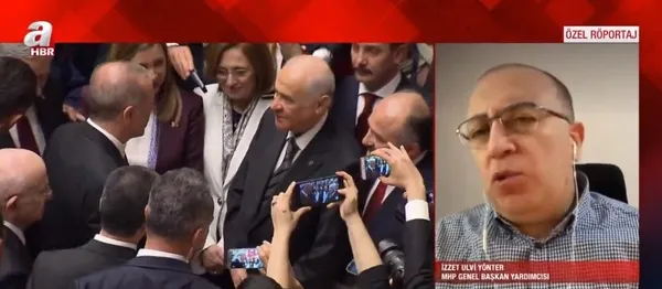 MHP Genel Başkan Yardımcısı İzzet Ulvi Yönter’den A Haber’de flaş açıklamalar! Cumhur İttifakı, Engin Altay, HDP, CHP...