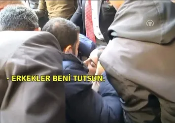 Meclis'te CHP'lilerle polis birbirine girdi