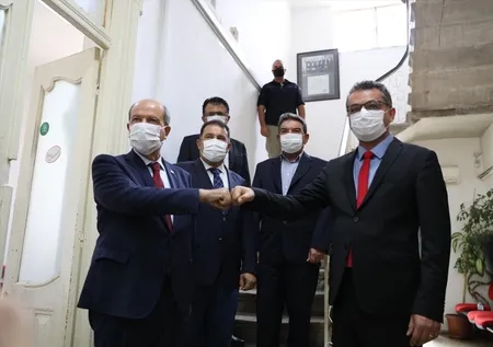 KKTC Başbakanı ve Cumhurbaşkanı Adayı Tatar'dan önemli ziyaret