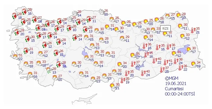 Son dakika: Meteoroloji'den son dakika uyarısı! İstanbul ve Trakya... (Türkiye geneli 5 günlük hava durumu haritası) - 3