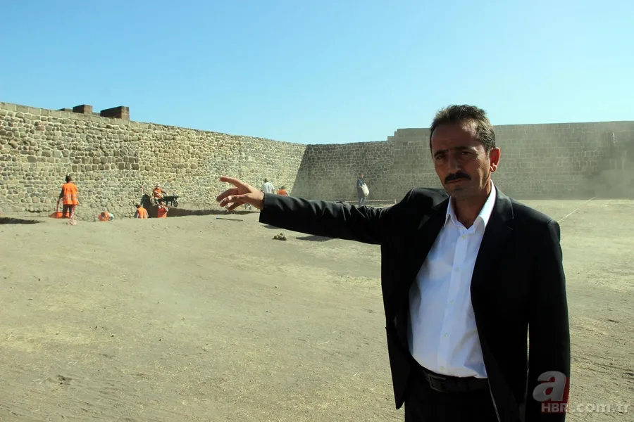 Tarihi Erzurum Kalesi'nde kazı çalışmaları sürüyor 7