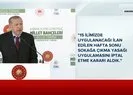 Son dakika: Başkan Erdoğan sokağa çıkma kısıtlamasını neden iptal ettiğini canlı yayında anlattı