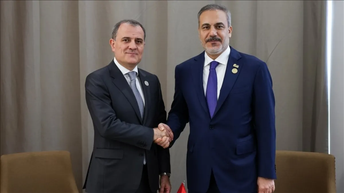 Dışişleri Bakanı Hakan Fidan, Azerbaycanlı mevkidaşı Bayramov ile görüştü