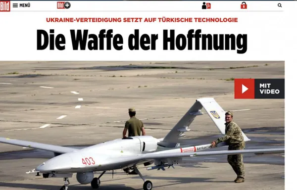 Alman Bild’den riyakarlık dolu ’’Bayraktar TB-2’’ haberi! Karabağ’da başka Ukrayna’da başka!