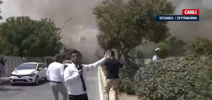 İstanbul’da Balıklı Rum Hastanesi’nde korkutan yangın! Başkan Erdoğan başhekim Leana ile görüştü