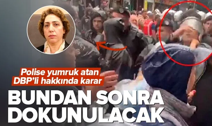 Son dakika: Polise yumruk atan DBP’li Salihe Aydeniz’in dokunulmazlığı kalktı