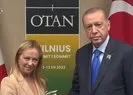 Başkan Erdoğan Meloni ile görüştü