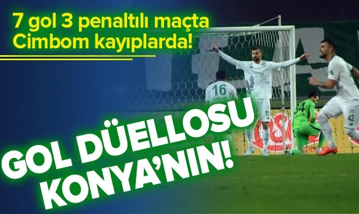 Gol düellosu Konyaspor'un! Galatasaray deplasmanda kaybetti