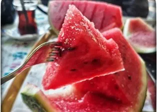 Antalya'da üretilen kekik kokulu karpuza yoğun ilgi