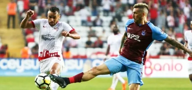 11’ler belli oldu! Antalyaspor - Trabzonspor