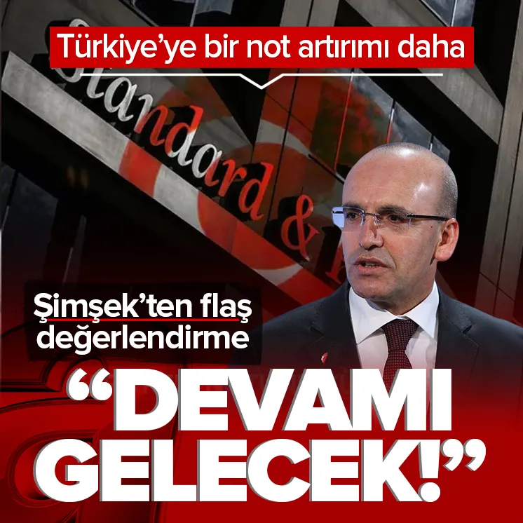 S&P Türkiyenin kredi notunu yükseltti