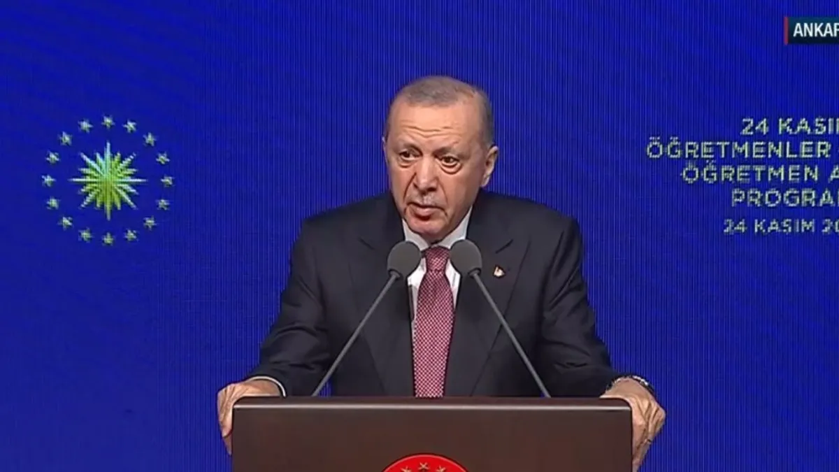 CANLI | Başkan Erdoğan'dan Öğretmen Atama Programı'nda önemli açıklamalar