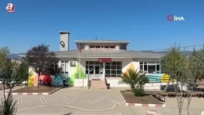 Erbaa’da okul bahçesi sınıfa dönüştü