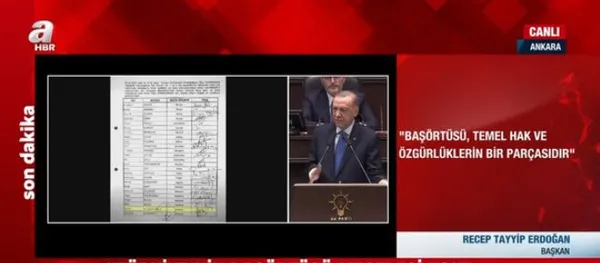 Son dakika: AK Parti Grup Toplantısı | Başkan Erdoğan Kılıçdaroğlu’na seslendi: Başörtüsünü anayasa ile çözelim