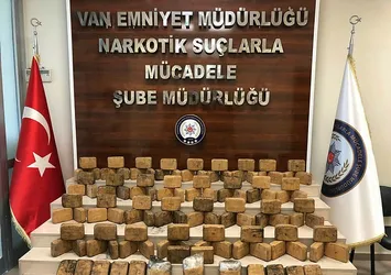 Van'da büyük uyuşturucu operasyonu