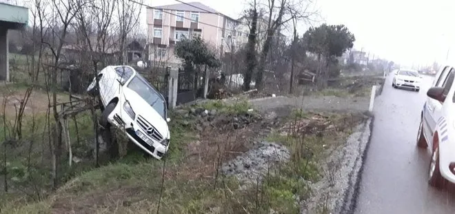 Samsun’da trafik kazası! AK Partili ilçe başkanı yaralandı