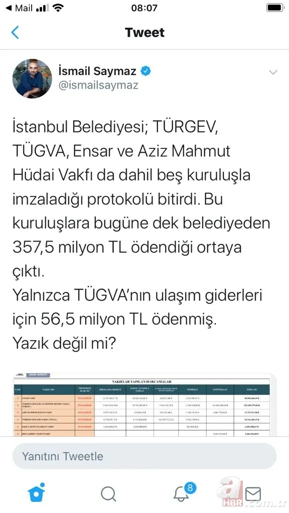İBB başkanı Ekrem İmamoğlu'nun TÜRGEV yalanı elinde patladı! 15