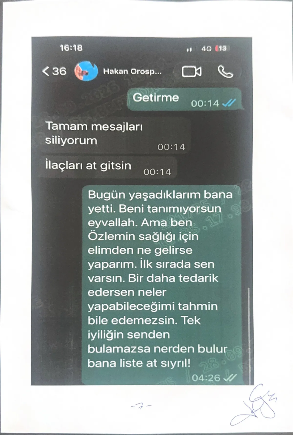 Doktor Çelik’in ölümüne ilişkin soruşturmada yazışmalar ortaya çıktı: “Getirme bi daha ne olur getirme” - 10