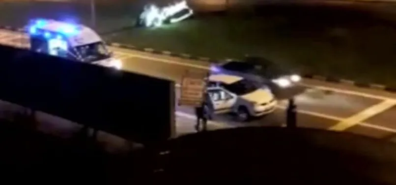 Düzce’de 'Karantinadan kaçtılar' ihbarı ortalığı karıştırdı! Polis yolda önlerini kesti