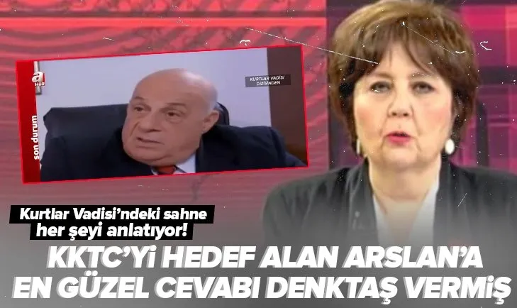 TMT’ye ’’illegal örgüt’’ diyen Ayşenur Arslan’a en güzel yanıtı KKTC’nin kurucu Cumhurbaşkanı Rauf Denktaş vermiş