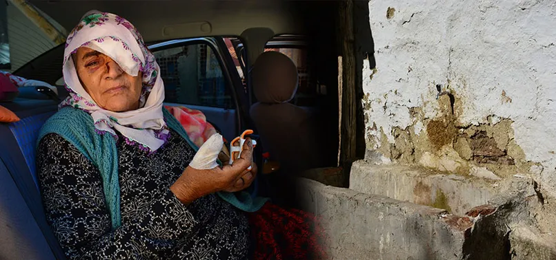 Bahçesinde bulduğu kutu patladı