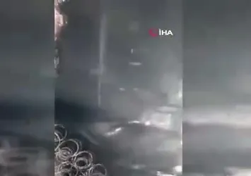 Van’ın Tuşba ilçesinde ev yangını