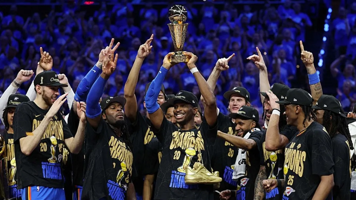 NBA'de şampiyonluk ipini Oklahoma City Thunder göğüsledi