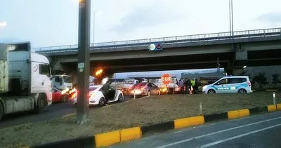 Turgutlu'da İzmir istikameti trafiğe kapatıldı