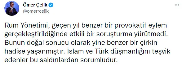 Son dakika: Türkiye’den Larnaka Ulu Camii’ne yapılan saldırıya sert tepki