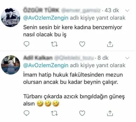 Başak Demirtaş için özür kuyruğuna girenler Özlem Zengin'e edilen küfürler için neden sessiz? - 3