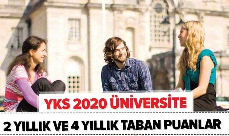 YKS tercih kılavuzu 2020: 2 yıllık ve 4 yıllık üniversite taban puanları ve başarı sıralaması sorgulama