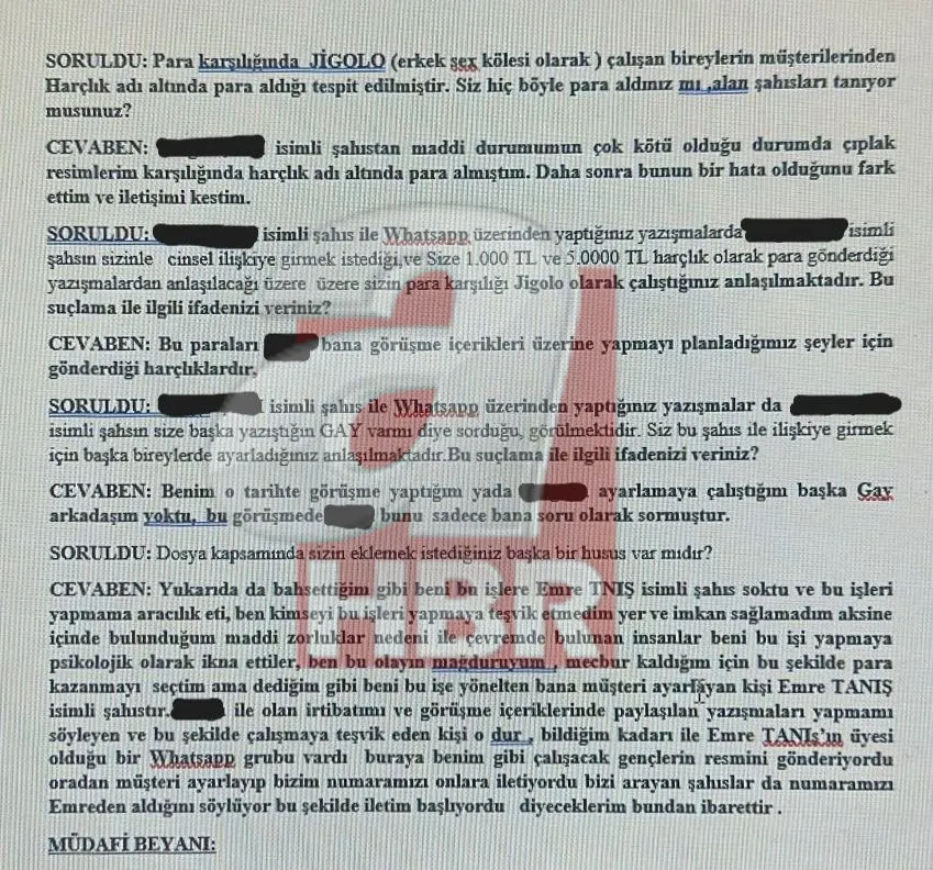 1789412991748.jpg İfadeye göre müşterilerle iletişim ve yönlendirmeler WhatsApp üzerinden gerçekleştirildi. (ahaber.com.tr)