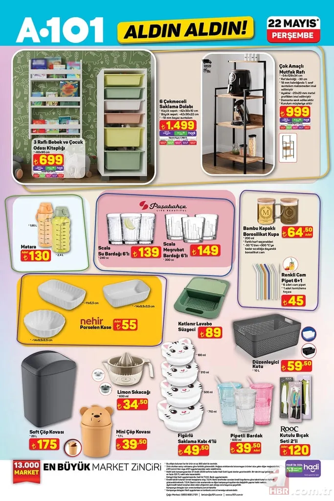 22 Mayıs A101 aktüel katalog | Yaz aylarının aranan ürünleri satışa çıktı: Taşınabilir klima, sinek önleyici, güneş kremi, balkon masası… 15