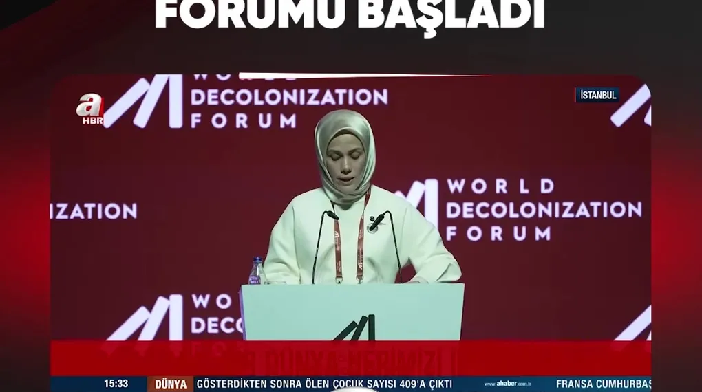 DÜNYA DEKOLONİZASYON FORUMU BAŞLADI