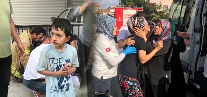 Baba camdan attı! Anne sinir krizi geçirdi