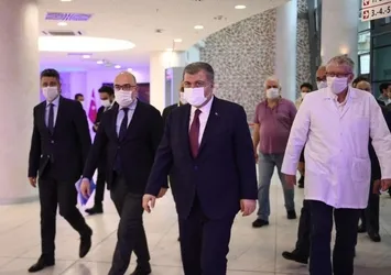 Sağlık Bakanı Fahrettin Koca'dan Prof. Dr. Cemil Taşcıoğlu Şehir Hastanesi müjdesi
