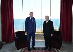 Ahlat'ta Cumhur Zirvesi! Başkan Erdoğan ve Bahçeli ile Devlet Bey Konağı'nda görüştü